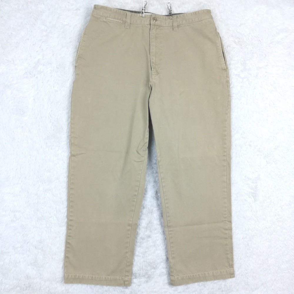 American Eagle Mens Pants Khaki‎ Standard Issue Chino Casual 36x30